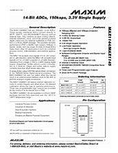 DataSheet MAX1144B pdf